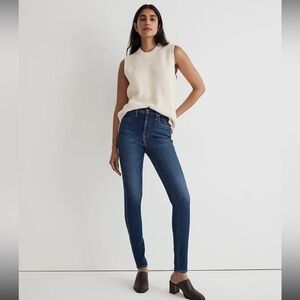 Madewell 10” High Rise Skinny Jeans in Smithley Wash Women’s Size 25